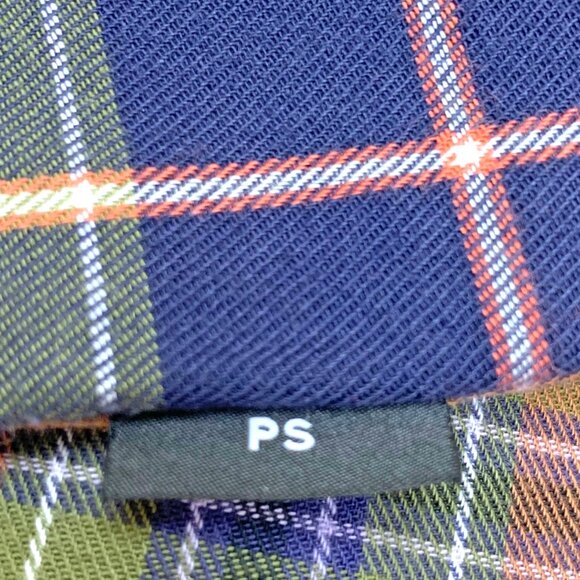 Paul Smith Regular Fit Multi Color Plaid Button Down Casual Shirt - Picture 9 of 10